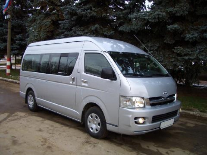 Travel minibus Ssang Yong Istana, 10 seats, a/c, audio, seat belts Travel minibus Ssang Yong Istana, 10 seats, a/c, audio, seat belts