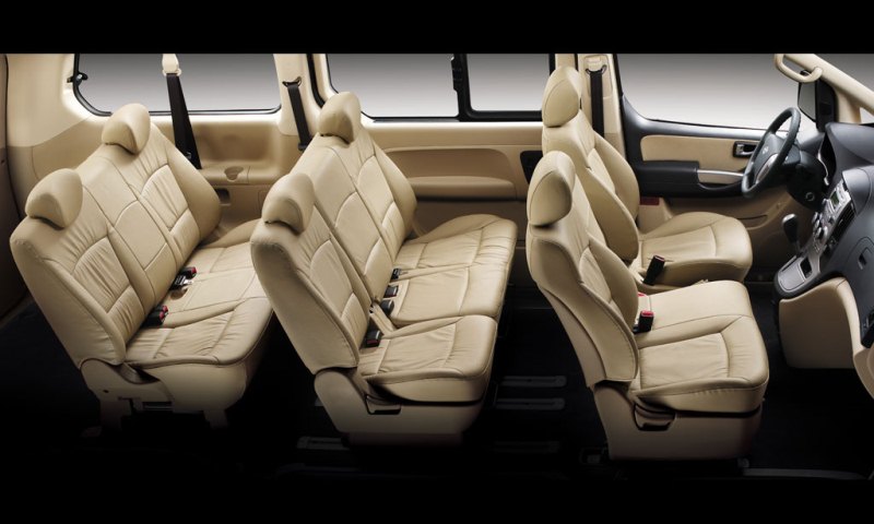 Travel mini-bus Hyundai H1, 10 seats, a/c, audio, seat belts Travel mini-bus Hyundai H1, 10 seats, a/c, audio, seat belts
