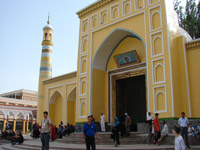 The Id Kah mosque, Kashgar, Chinese Xingjian