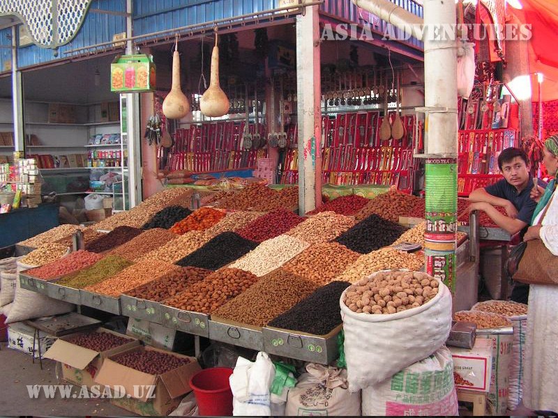 At Kashgar Sunday bazaar