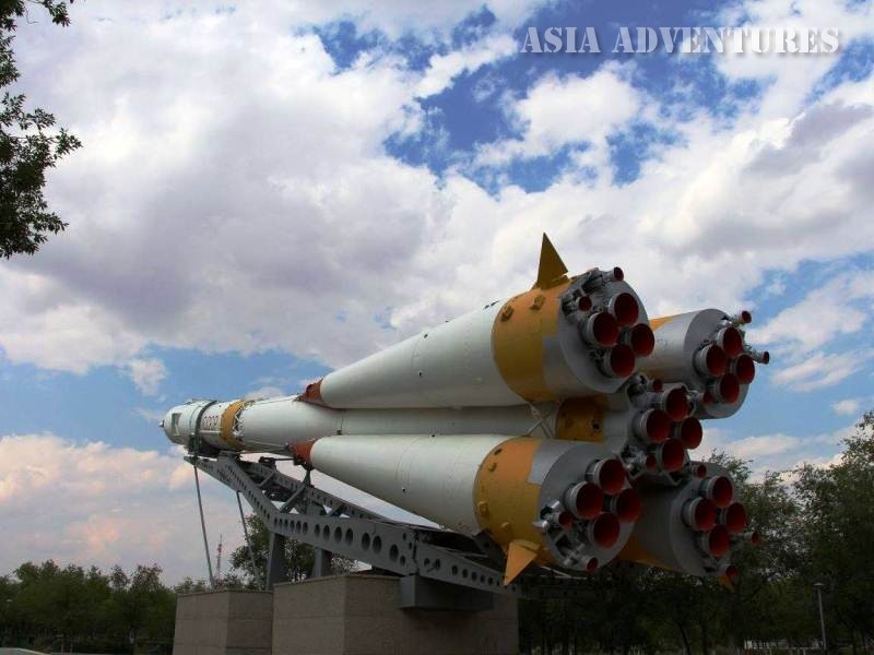 rocket on Baikonur