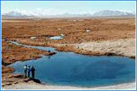 озеро в Таджикистане