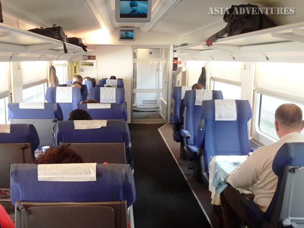 Поезд Афросиаб, вагон бизнес-класса
