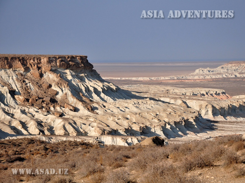 Canyons of Yangikala, Turkmenistan
