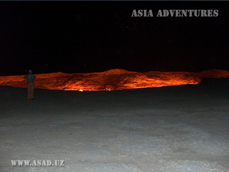 Darvaza gaz crater, Turkmenistan