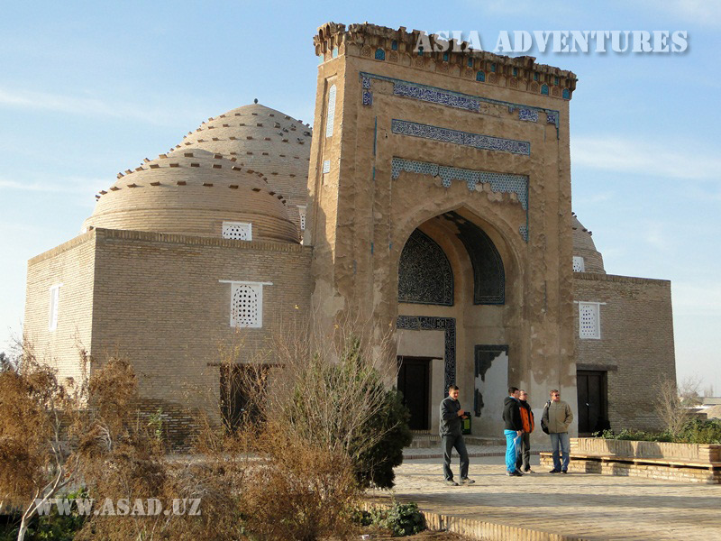 The Mausoleum of Nadzhemetush AL Kubra, Old Urgench, Turkmenistan