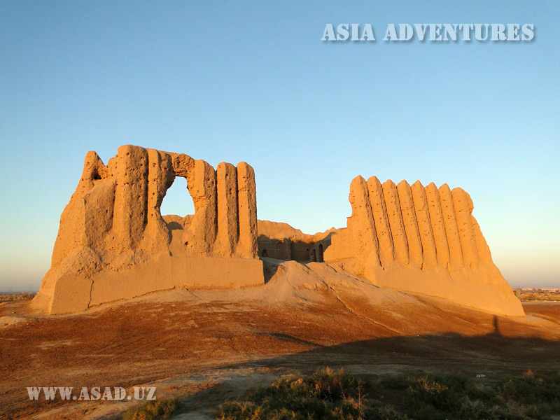 Fortress Great Kiz Kala, Merv, Turkmenistan