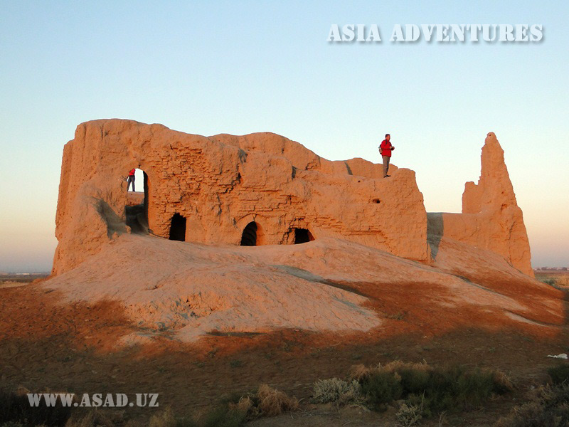 Small Fortress Kiz-Kala, Merv, Turkmenistan