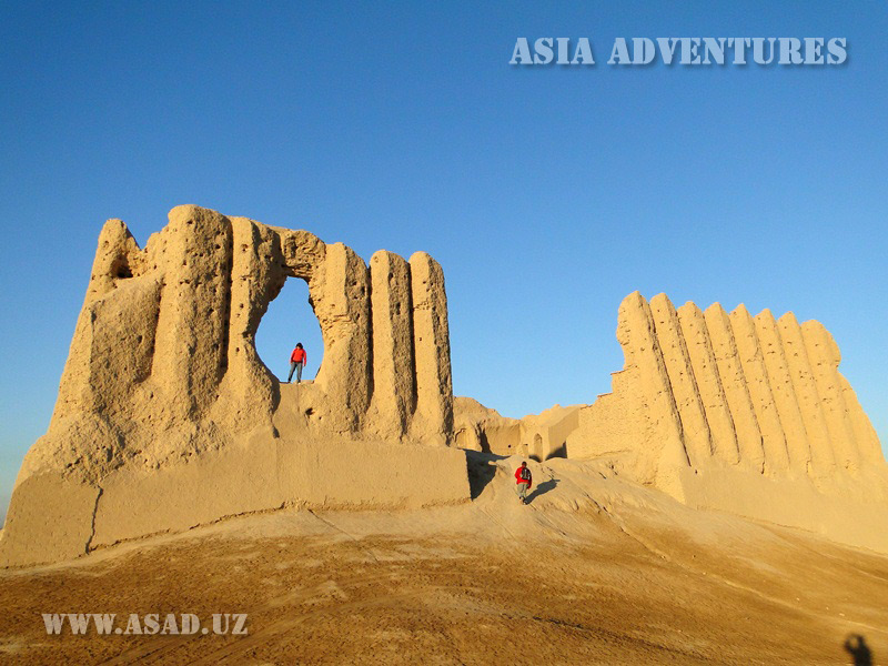 Fortress Great Kiz Kala, Merv, Turkmenistan