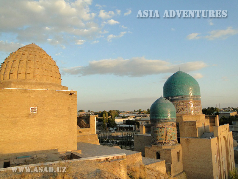 Domes of Shahi Zinda 