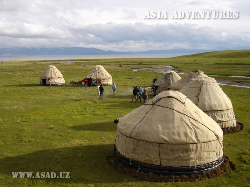 All Kyrgyzstan. The country of nomads and sky mountains