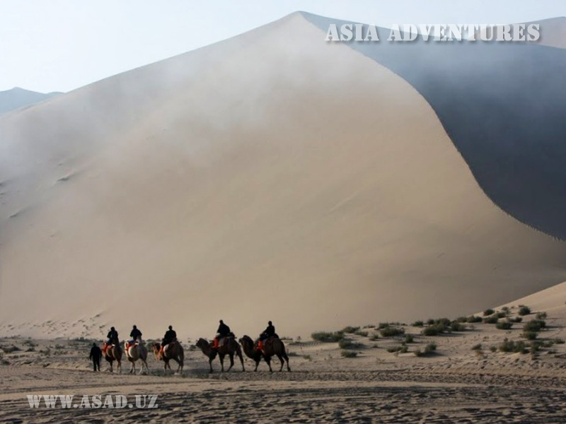 The Great Silk Road from Persia to China