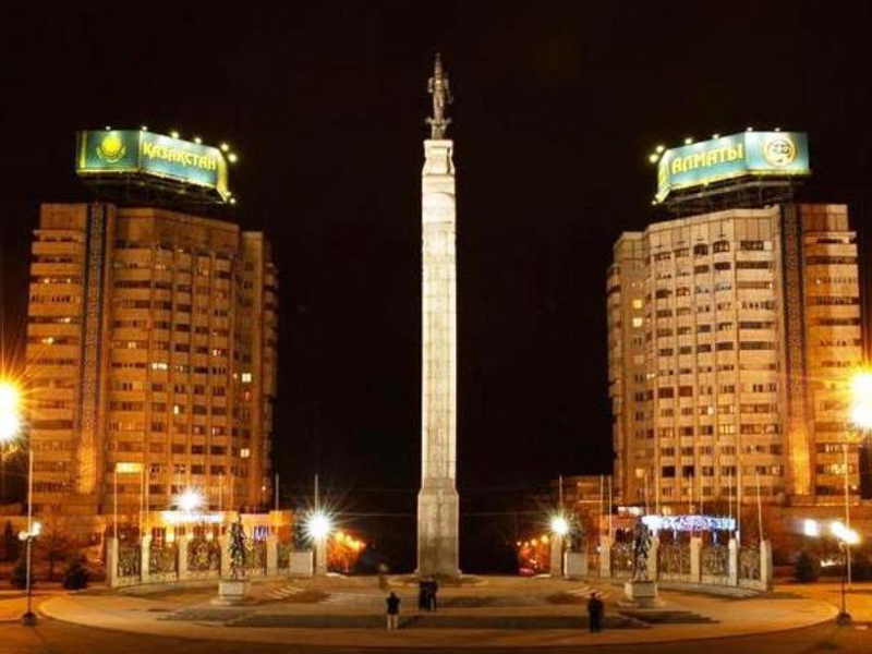 Two capitals of Kazakhstan