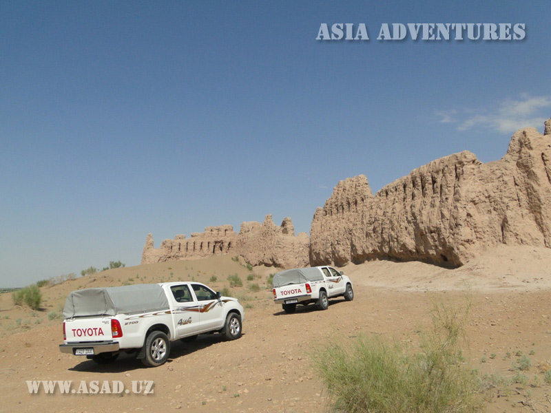 Mit Jeeps zum Aralsee