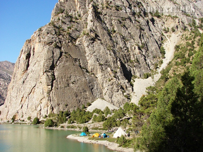 15 Lakes in the Fann Mountains