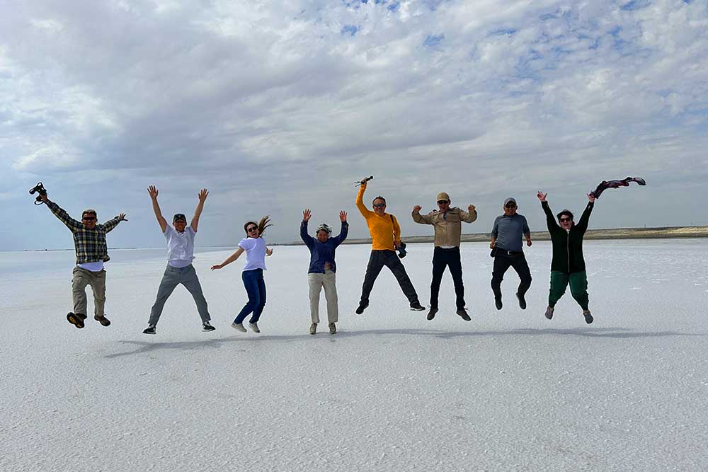 Discover Barsakelmes Salt Flat