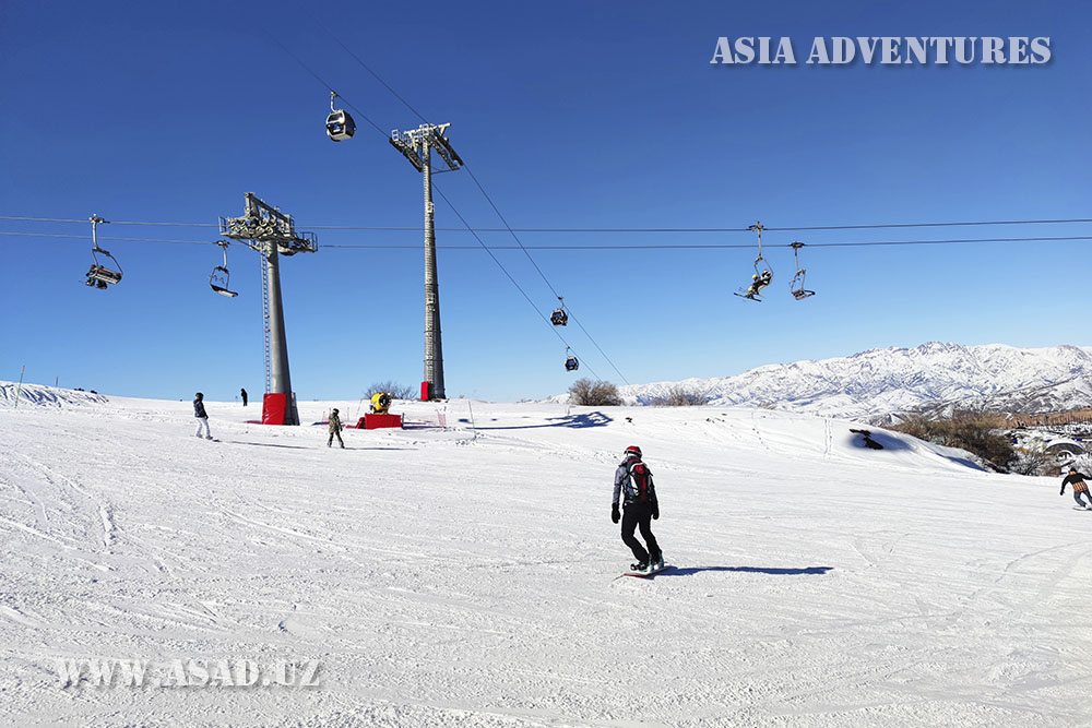 Узбекистан горнолыжный. Теплый снег Узбекистана