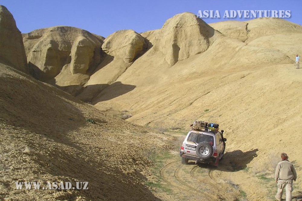 On Jeeps to Aral Sea through Kyzyl-kums