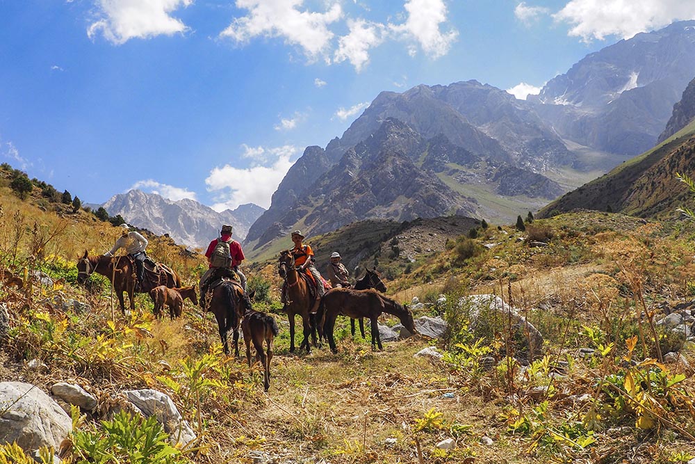 Horseback riding in Uzbekistan