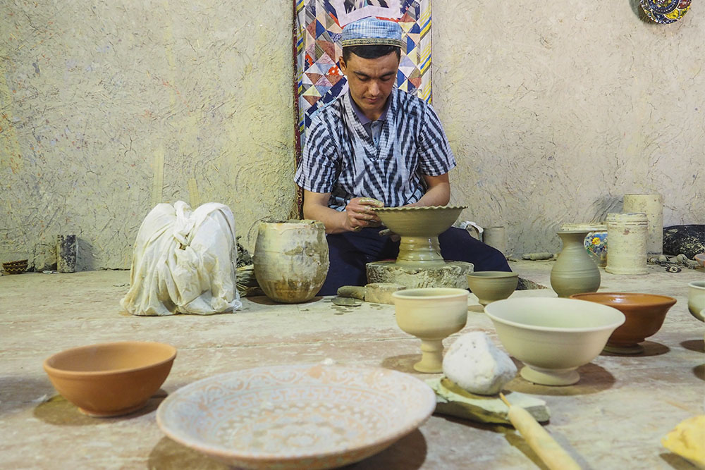 Керамика Узбекистана