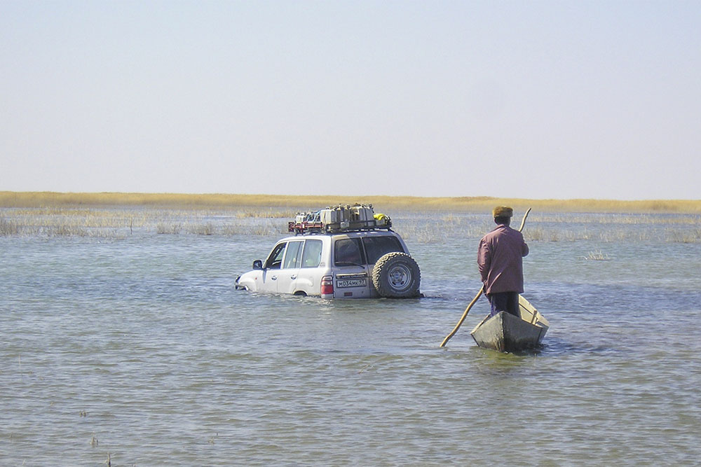 By jeeps to the Aral Sea
