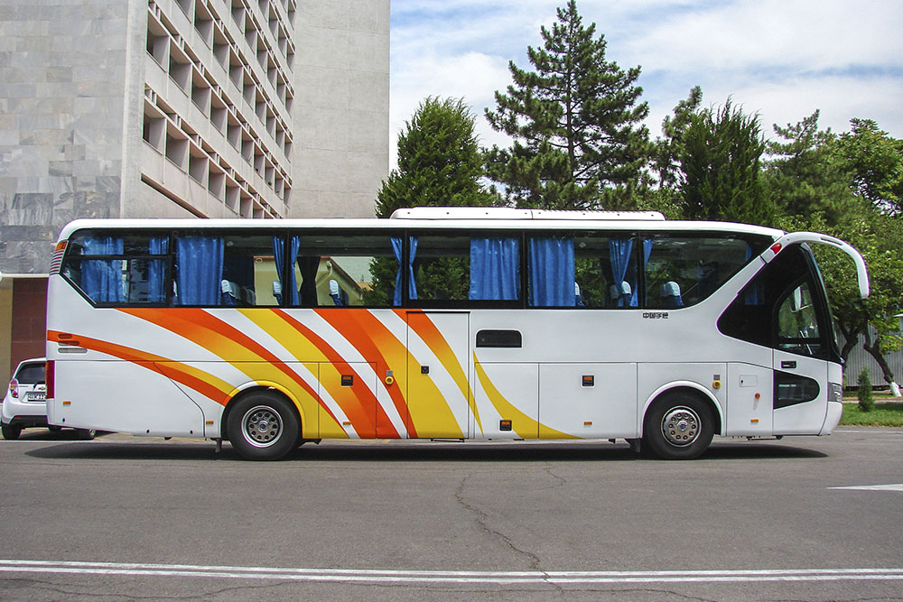 Samarkand Marathon 2022. Трансфер на автобусе.